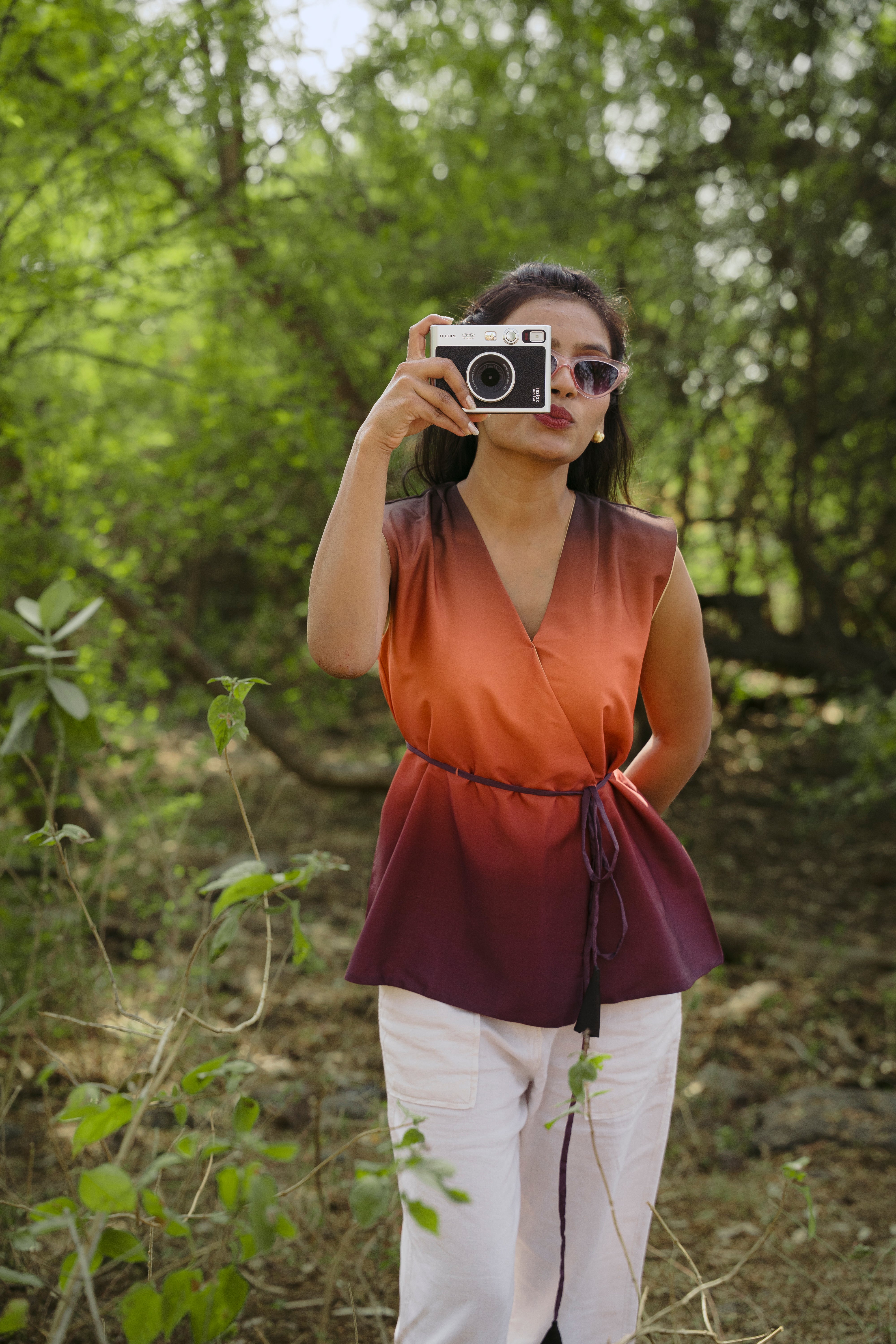 SUNSET RUST OMBRE JACKET