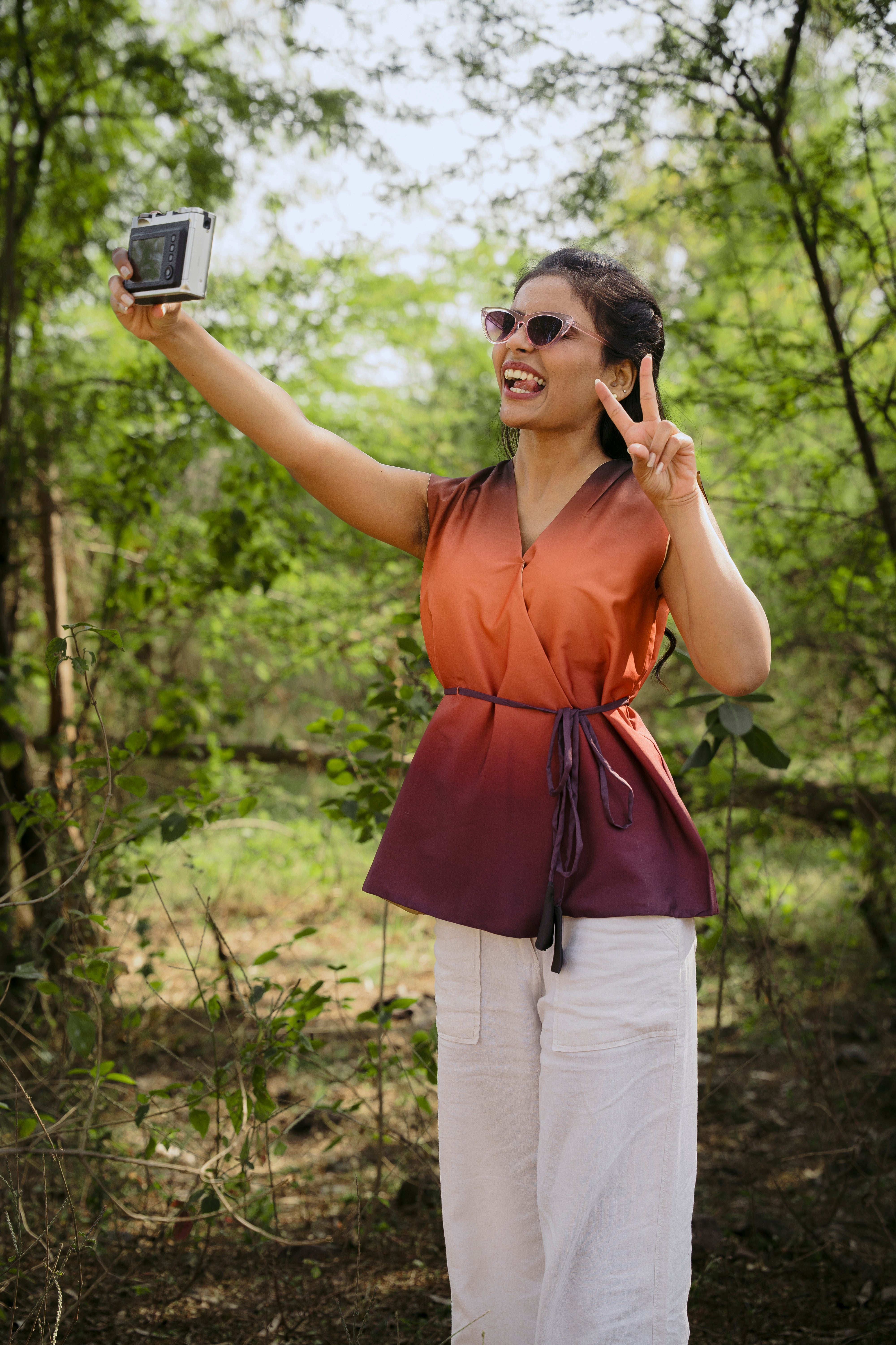 SUNSET RUST OMBRE JACKET