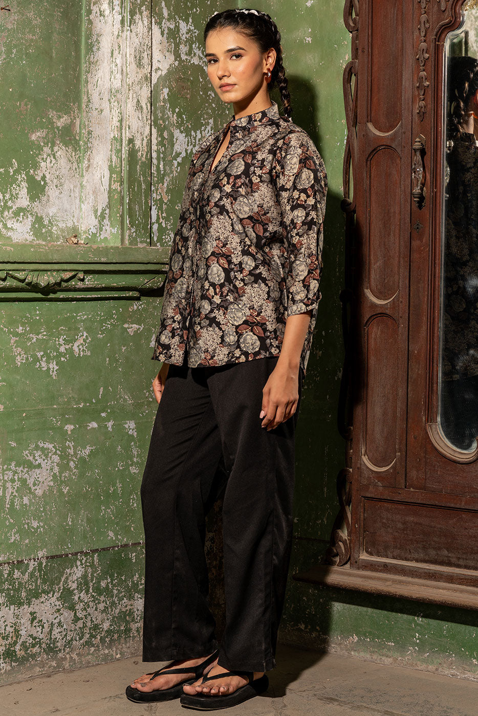 Midnight Blossom Top