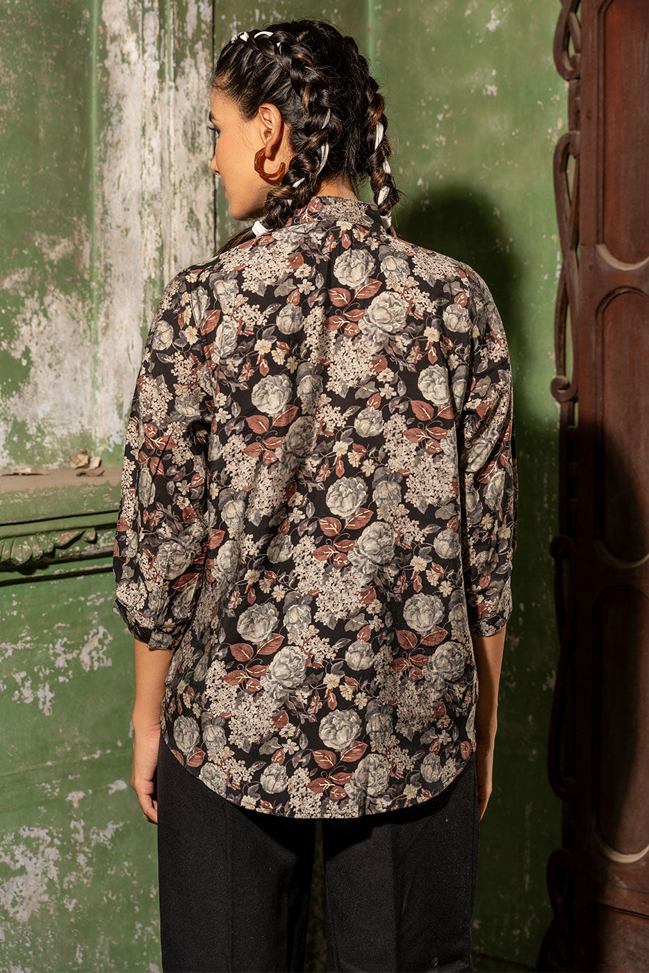 Midnight Blossom Top