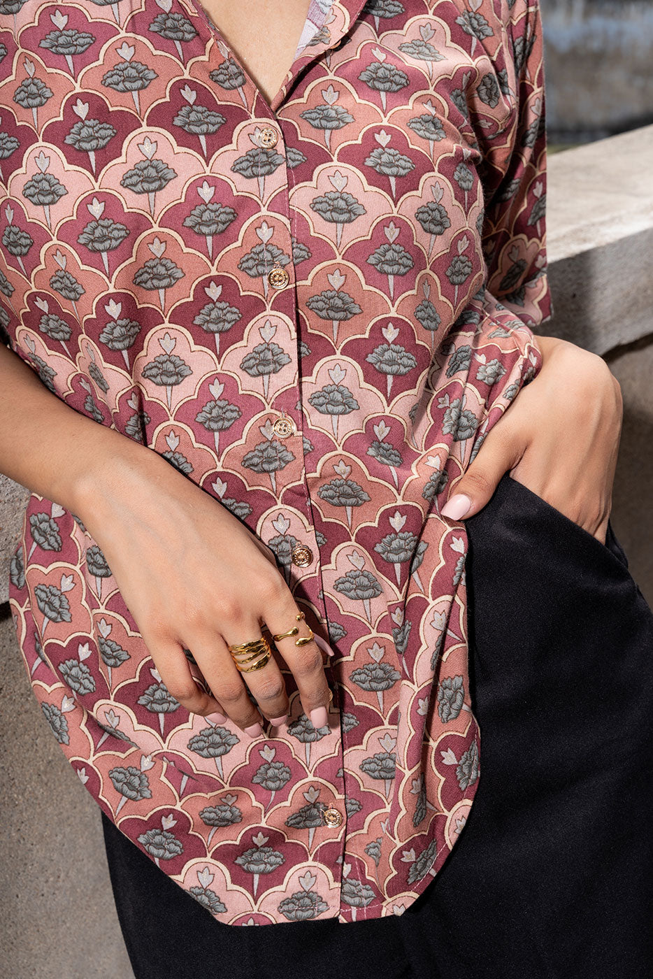 Blooming Lotus Shirt