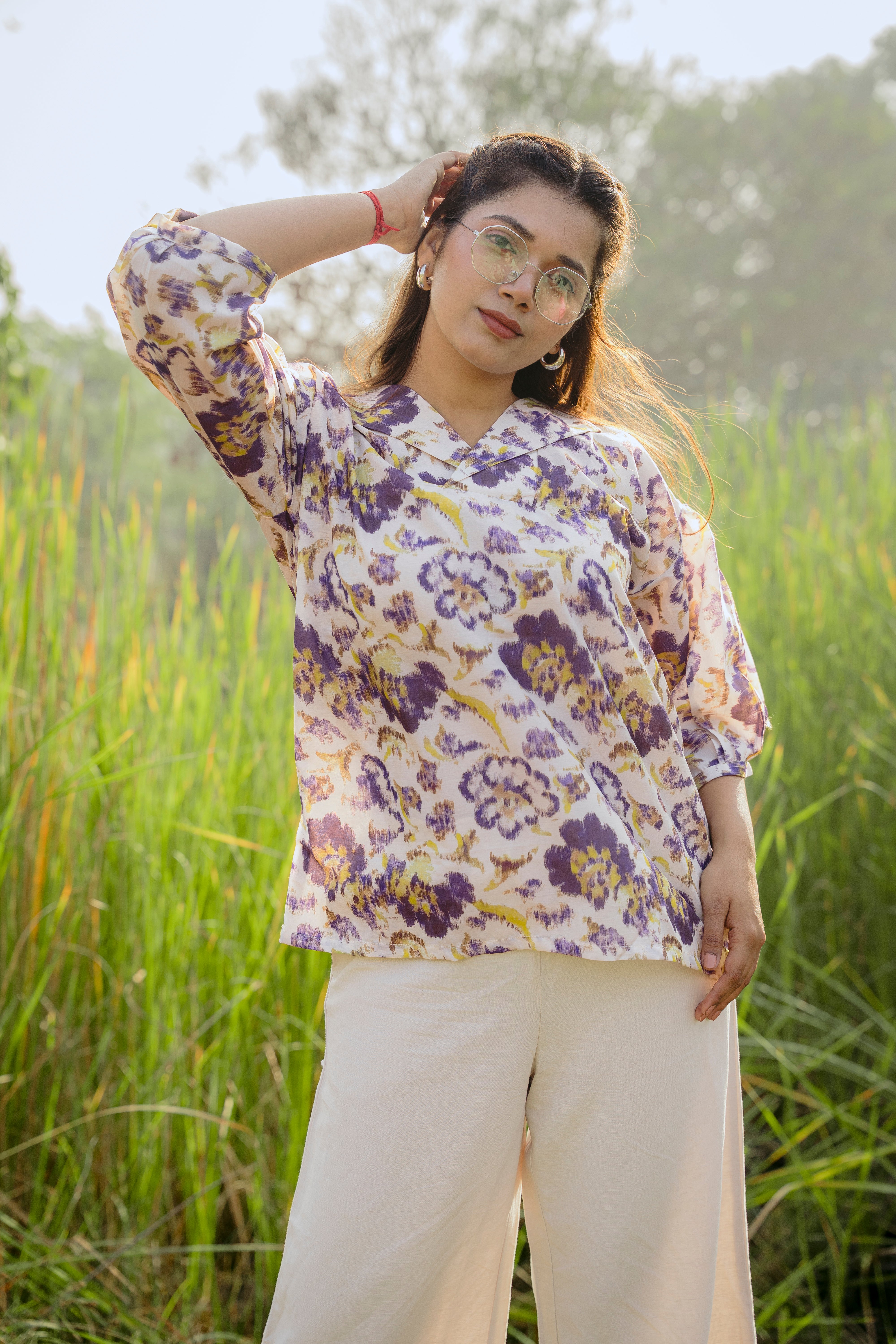 LAVENDER  MEADOW TOP