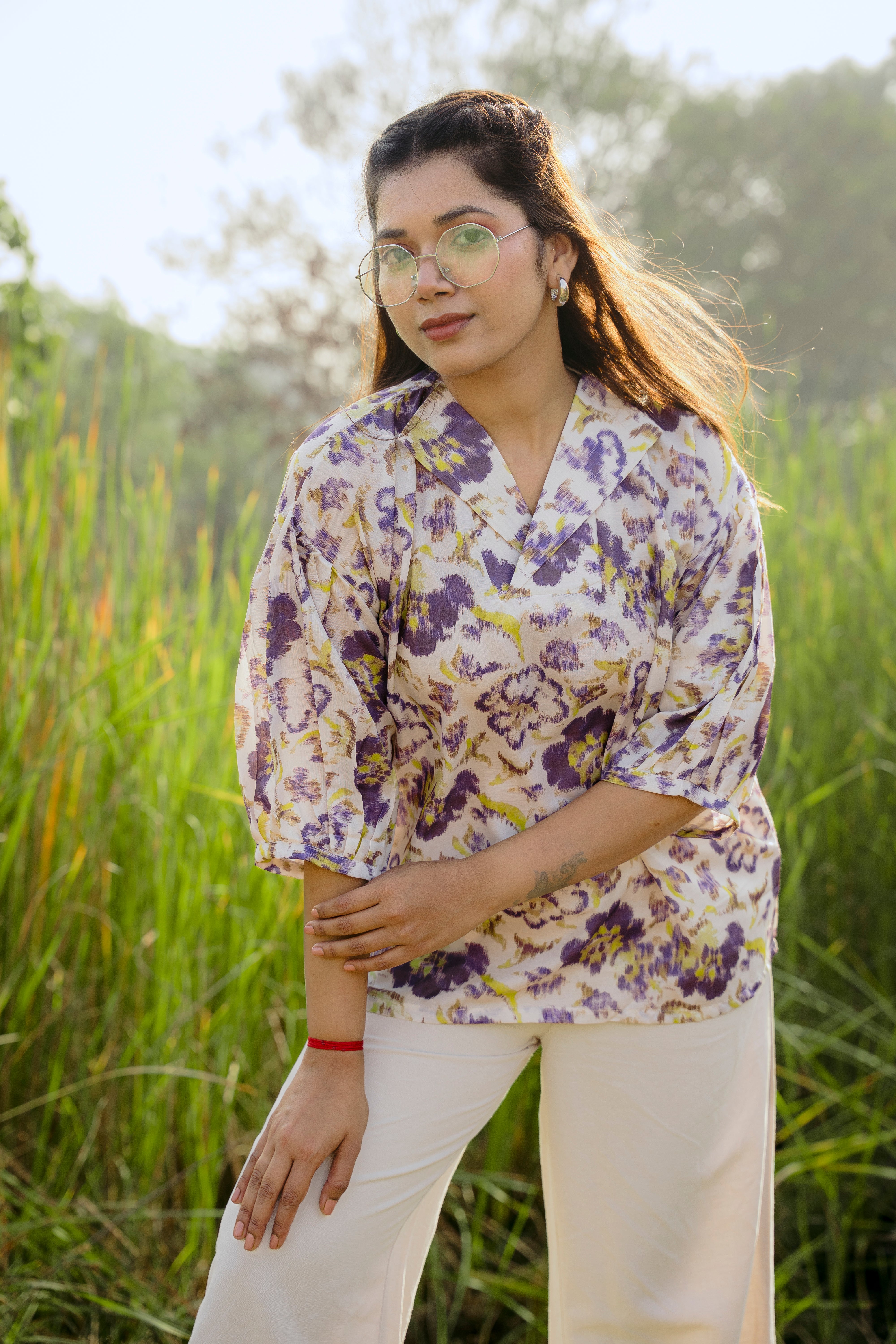 LAVENDER  MEADOW TOP