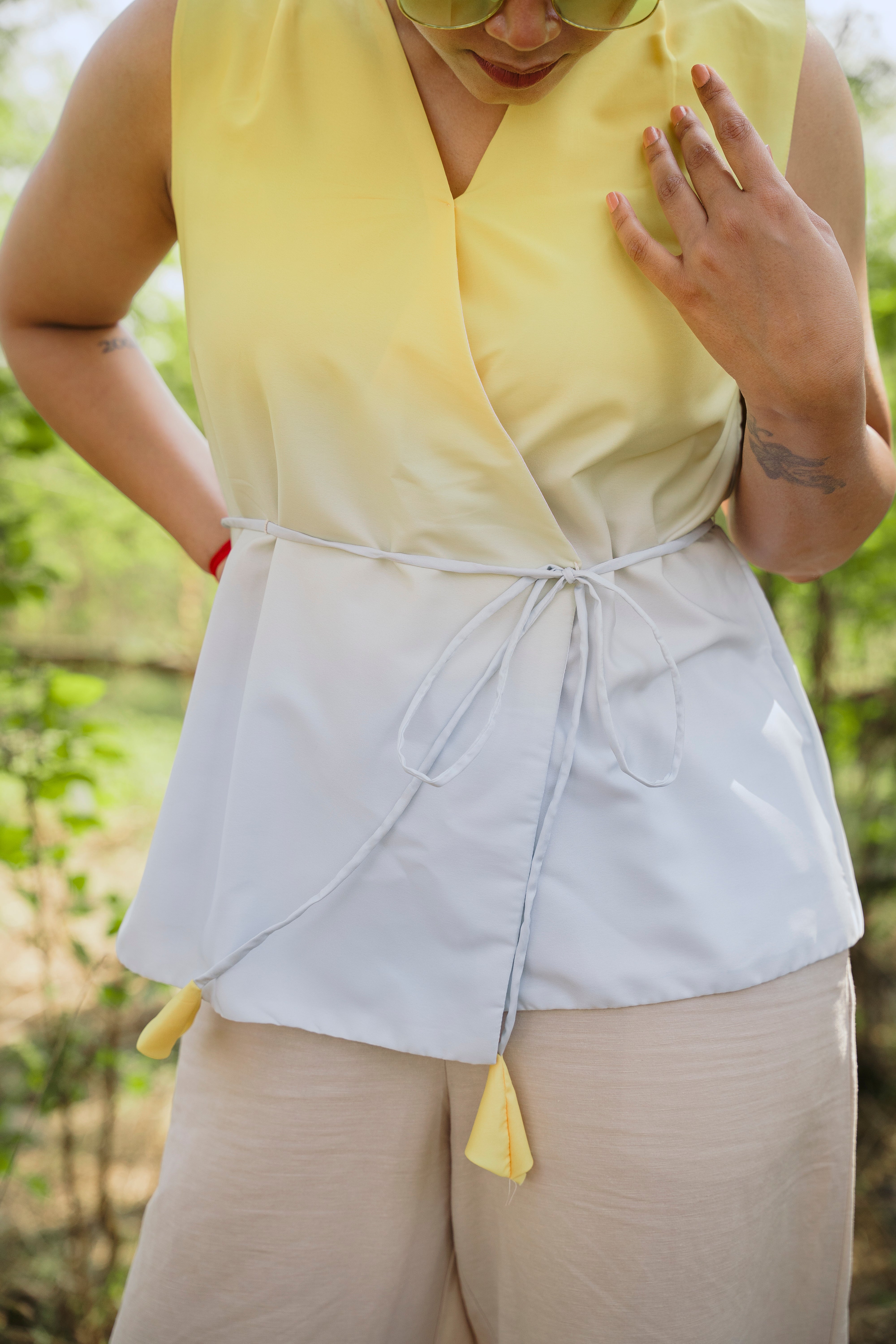 LEMON MIST OMBRE JACKET