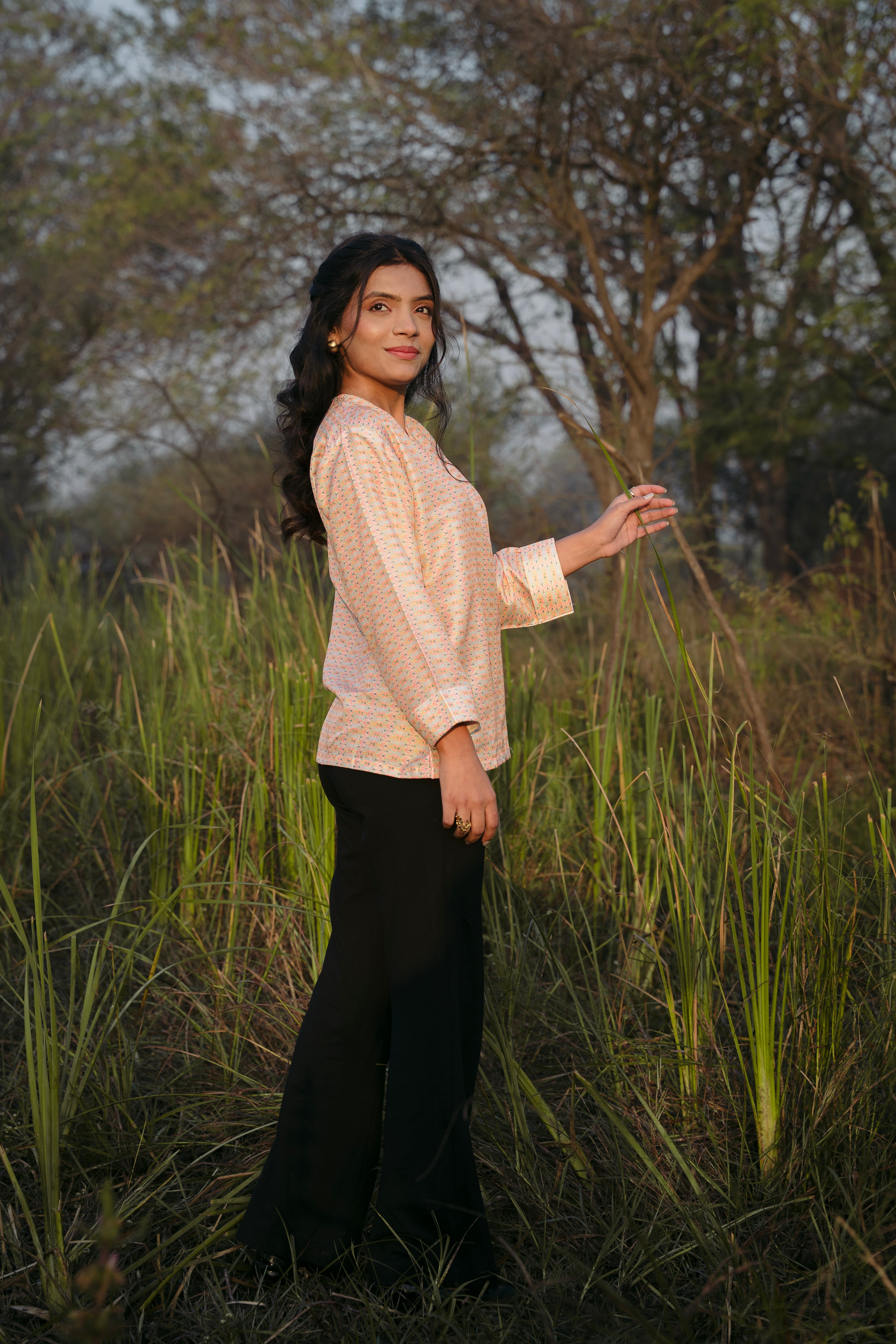 CANDY BLOOM KURTA TOP